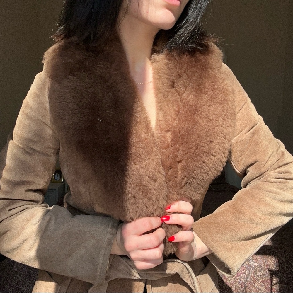 VINTAGE SUEDE COAT
